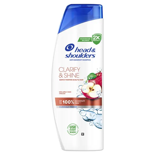 Head and Shoulders Șampon anti-mătreață pentru păr strălucitor Clarify & Shine (Anti-Dandruff Shampoo) 400 ml