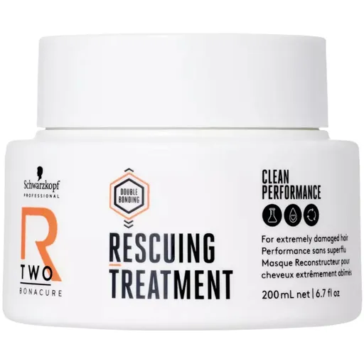 Schwarzkopf Professional Mască intensă de reparare pentru păr extrem de deteriorat R-Two Bonacure (Rescuing Treatment) 200 ml