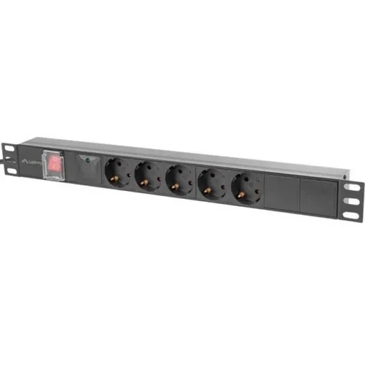 Unitate alimentare PDU 19", 5 prize ng LANBERG PDU-05F-0200-BK