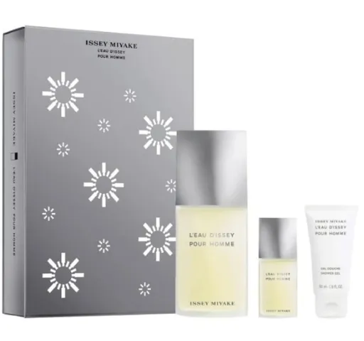 Issey Miyake L'Eau D'Issey Pour Homme - EDT 125 ml + gel de duș 50 ml + EDT 15 ml
