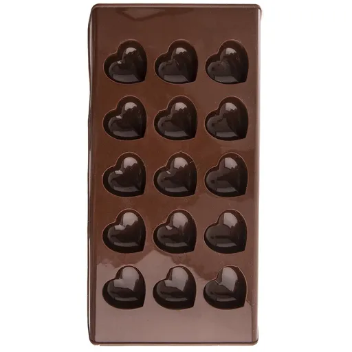 Formă din silicon "INIMĂ"  15 buc