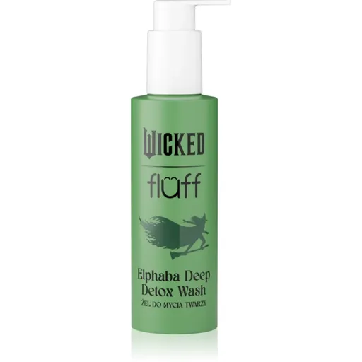Fluff Wicked Elphaba Deep Detox Wash gel de curățare faciale 150 ml