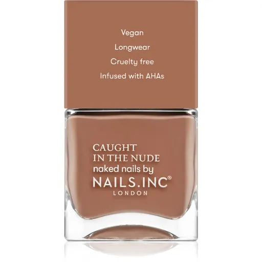 Nails Inc. Caught in the nude lac de unghii culoare Tulum beach 14 ml