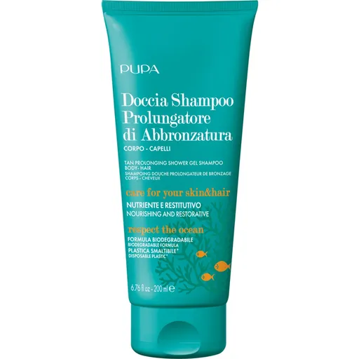 PUPA Milano Gel de duș după bronzare pentru corp și păr (Tan Prolonging Shower Gel Shampoo) 200 ml