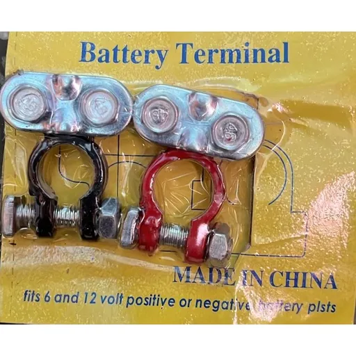 Set 2 borne pentru acumulator auto (+ si -) ZLA0100 conectare la UPS