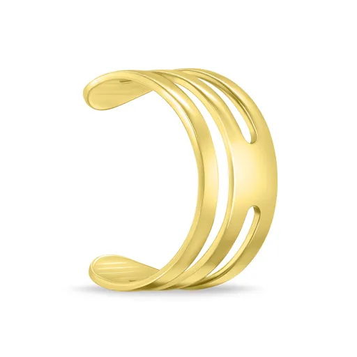 Brilio Silver Cercel single la modă placat cu aur EA854Y