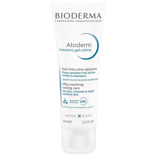 Bioderma Cremă gel intensivă Atoderm (Ultra-Soothing Cooling Care) 75 ml