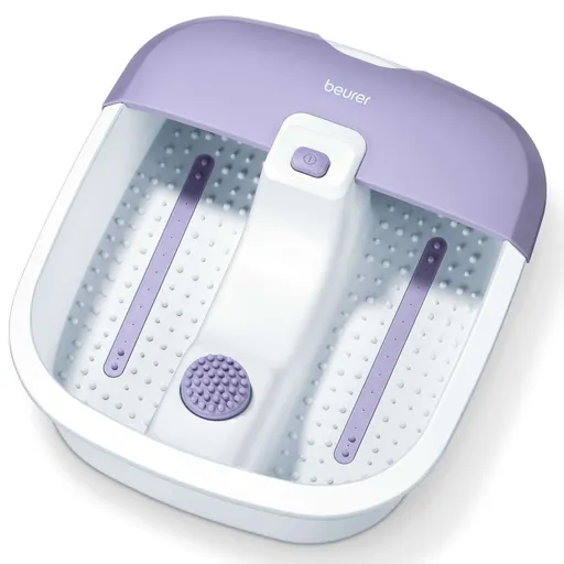 Aparat hidromasaj picioare Beurer FB 12, 60W, 3 functii, Suport pentru picioare, Alb/Violet