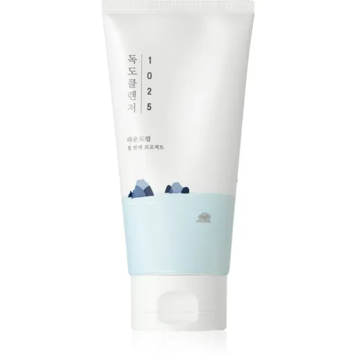 ROUND LAB 1025 Dokdo Cleanser crema de curatare sub forma de spuma pentru ten uscat și sensibil 150 ml