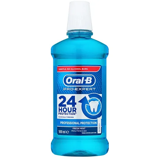 Oral-B Pro-Expert Professional Protection apă de gură aroma Fresh Mint 500 ml