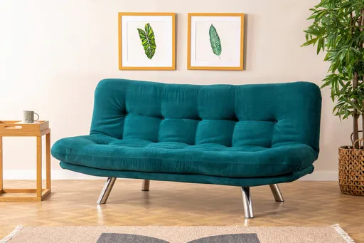 Canapea extensibila 3 locuri, Atelier del Sofa, 859FTN2803, Verde petrol