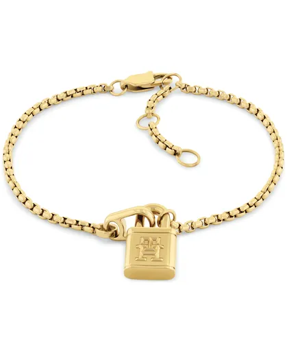 Tommy Hilfiger Brățară placată cu aur pentru femei American Icon 2780943