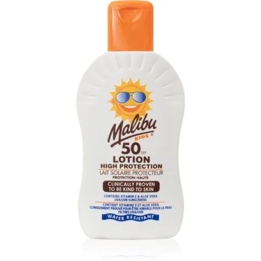 Malibu Kids Lotion lapte protector SPF 50 pentru copii 200 ml