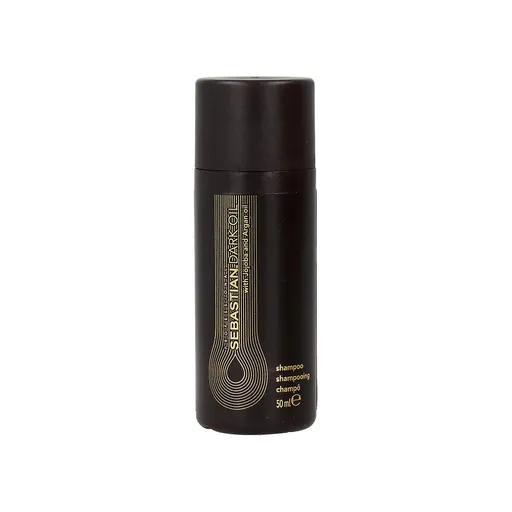 Sebastian Professional Șampon hrănitor pentru strălucire și fineţe a părului Dark Oil (Lightweight Shampoo) 50 ml