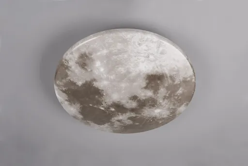 Plafoniera Moonika, RL, 37x8.5 cm, 15W, 1x SMD, plastic, alb