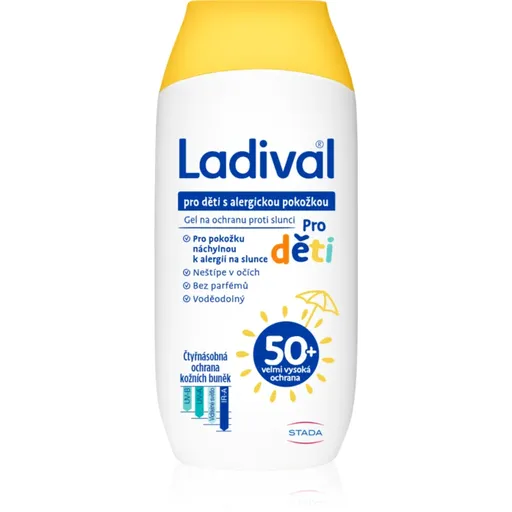 Ladival Kids gel protector protectie solara 50+ 200 ml