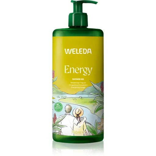 Weleda Energy Gel de duș energizant Ginger, Citronella and Cedar 750 ml