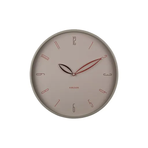 Karlsson 6012WG ceas de perete design bej,diametru 40 cm, bej