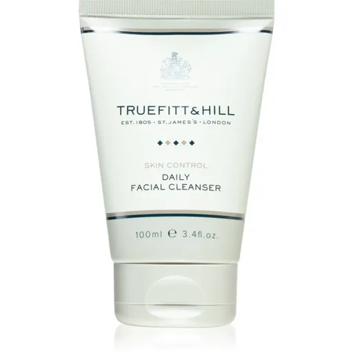 Truefitt & Hill Skin Control Facial Cleanser crema demachianta delicata pentru bărbați 100 ml