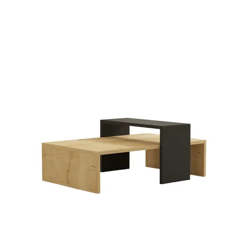 Măsuță de cafea Glow Anthracite and SapphireOak, antracit