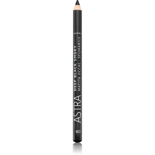 Astra Make-up Deep Black Smoky creion kohl pentru ochi pentru un machiaj fumuriu culoare Black 1,1 g