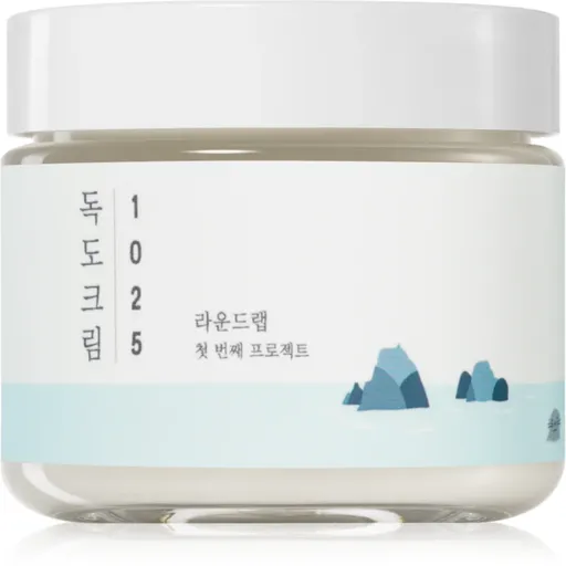 ROUND LAB 1025 Dokdo Cream crema regeneratoare si hidratanta pentru piele uscata spre sensibila 80 ml