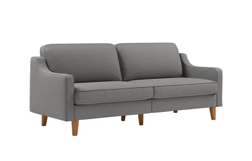 Canapea 3 locuri, Atelier del Sofa, 918CMF1161, Otel, Obsidian / Nuc