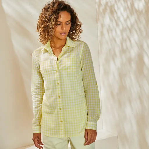 Cămașă în carouri, din bumbac