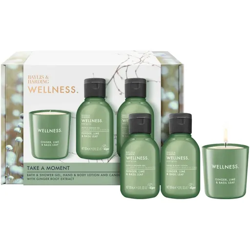 Baylis & Harding Wellness. Energise set cadou Ginger, Lime & Basil Leaf
