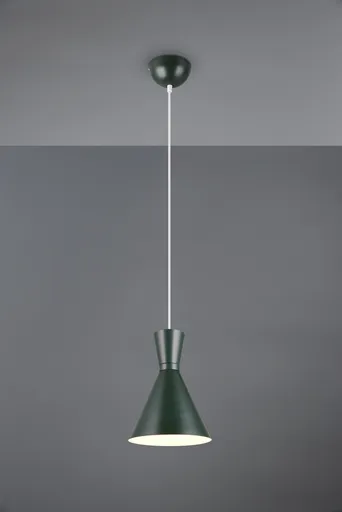 Lustra Enzo, RL, 20x150 cm, 28W, 1x E27, metal, verde fistic