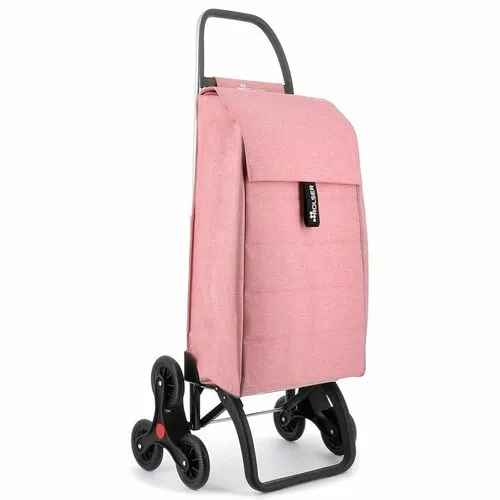 Rolser Geantă de cumpărături pe roți Jolie TweedRD6-2, coral, roz