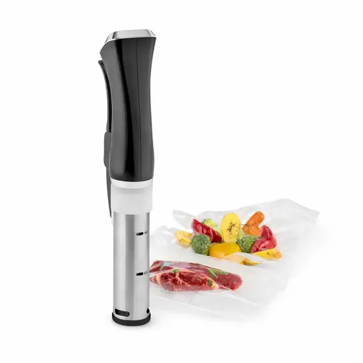 Klarstein QuickStick sousvide Termostat Garer cu pompă de circulație pentru 20 L și funcție de timer , din oțel inoxidabil / negru