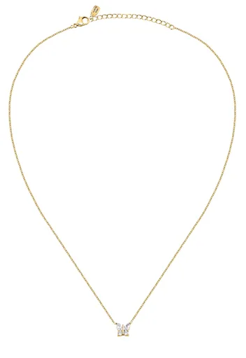 La Petite Story Colier fermecător placat cu aur Fluture Friendship LPS10ARR111